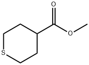 四氢-2H-噻喃-4-羧酸甲酯 结构式