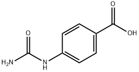 4-UREIDO-BENZOIC ACID 结构式