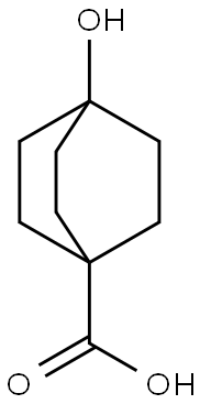 4-羟基双环[2.2.2]辛烷-1-羧酸 结构式