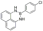2-(4-氯苯基)-2,3-二氢-1H-萘并[1,8-de][1,3,2]重氮杂硼啉 结构式