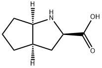 (2R,3aR,6aR)-八氢环戊二烯并[B]吡咯-2-羧酸 结构式
