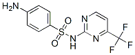 4-氨基-N-[4-(三氟甲基)嘧啶]苯磺酰胺 结构式