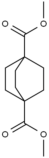 双环[2.2.2]辛烷-1,4-二羧酸二甲酯 结构式