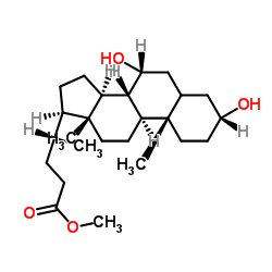 鹅脱氧胆酸甲酯 结构式